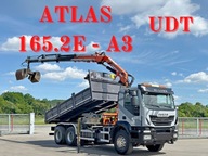 Iveco TRAKKER 410 * WYWROTKA 5,20 m * ATLAS 165.2E-A3 + PILOT / 6x4