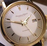 IWC Schaffhausen *PIE PAN* Lito ZŁOTY zegarek 18K 750 AUTOMATIC '60 RARYTAS