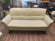 Zestaw sofa 3 + 2 fotele 100% skóra
