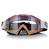 GOGLE NARCIARSKIE KOLOROWE LUSTRZANA SZYBA NA NARTY I SNOWBOARD