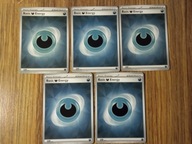 5szt. Karta energii Darkness Pokemon TCG Basic Energy Mrok energia 015