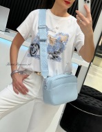 Torebka Niebieska Pas Wzór