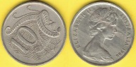 Australia 10 Cents 1966 r.