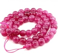 H2- TURMALIN RÓŻOWY - kula - 8mm - 15sztuk