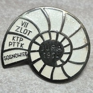 Odznaka PTTK Rajd Górski Jura 1974 Sosnowiec