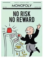 Plakat „Monopoly Motivation” – Motywacyjny Plakat z Cytatem