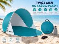 Namiot plażowy Samorozkładający się na Plażę Ochronny UV Parawan Parasol