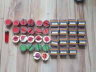 stare barwniki do ubrań ORGANIKA Zgierz czasy PRL 37szt