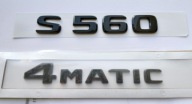 S560 4Matic Mercedes emblemat