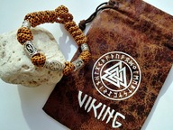bransoletka VIKING kompas RUNY Wikingowie ETNO PARACORD GRATIS jedyna 21cm