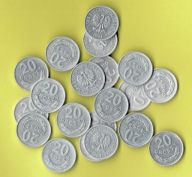 POLSKA 20 groszy 1963 r.