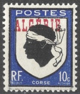 Algieria Francuska - herb** (1947) SW 256
