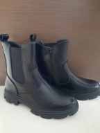 BOTKI KOZAKI CZARNE 43 27,3 CM NADWYMIAR