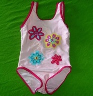 Strój kąpielowy kwiatki 110 >T