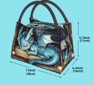 torba termiczna mała torebka lód motyl modna anime styl retro biuro lunch