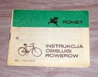Rowery ROMET - instrukcja obsługi rowerów .