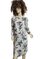 SUKIENKA W MOTYLE KWIATY swobodna 40/42