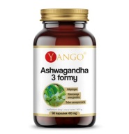 YANGO Ashwagandha 3 formy, 90 kapsułek