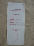 ŁAŃCUT ZAMEK MUZEUM KONCERT HENRYK ŁADOSZ TERESA GARBULIŃSKA-CHOPIN 1966