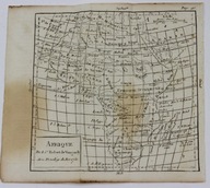 Afrique Afryka mapa Robert de Vaugondy 1750 r