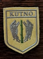 KUTNO HERB - naszywka z PRL