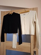 ZESTAW UBRAŃ SWETRY 14 SZTUK STAN IDEALNY R. 38 M