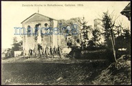 BOHATKOWCE - TREMBOWLA - ZNISZCZONY KOŚCIÓŁ 1916