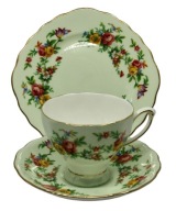 COLCLOUGH Angielska porcelanowa Filiżanka Trio