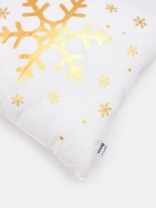 SINSAY HOME KOMPLET 3 PODUSZKI ŚWIĄTECZNE BIAŁE