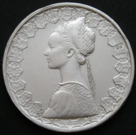 Włochy 500 lirów 1964 - okręty Kolumba - srebro