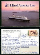 K24218)Statek Pasazerski: MS Westerdam, wyslany 1993