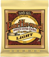 Ernie Ball 2004 Struny do gitary akustycznej Earthwood Light (11-52)