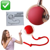 ZABAWKA DLA KOTA INTERAKTYWNA RUCHOMA PIŁECZKA UCIEKAJĄCA LED | SIEMIEC