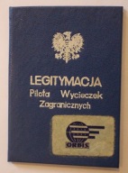 ORBIS - LEGITYMACJA Pilota Wycieczek Zagranicznych, Warszawa 1989 rok