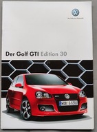 Prospekt VW Golf V GTI Edition 30 + Cennik 2006