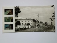 BERLIN - Stara widokówka z kliszami, stare autobusy