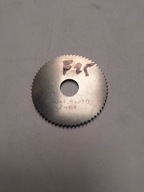 Frez piłkowy pełnowęglikowy 40/1,8/10 HM 40 mm 1,8 mm 64 zębów (F25)