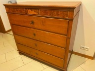 Komoda, dąb, antyk, biedermeier