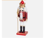Dziadek do orzechów Nutcracker ozdoba świąteczna drewniana 26 cm