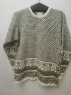 COMPANY BY AHLENS NORWESKI SWETER M\L COTTON SWETR oryginalny