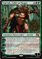 MTG Garruk, Caller of Beasts planeswalker J25 Mythic