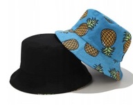 Czapka letnia kapelusz bucket hat dwustronny 55 cm
