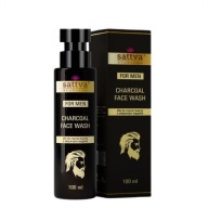 Sattva For Men Charcoal Facewash 100 ml