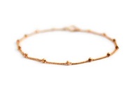 Bransoletka z Metalowymi Koralikami