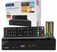TUNER DEKODER DVBT2 TV NAZIEMNEJ DVB-T2/C HEVC H.265 HDMI USB PVR EPG PILOT