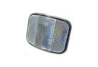 ŚWIATEŁKA ODBLASKOWE ODBLASKI PRZEDNIE BIAŁE ROWEROWE - 80 szt.