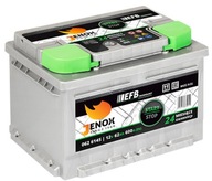 SKLEP mefka.com.pl Akumulator Jenox EFB Start-Stop 62Ah 600A DOWÓZ MONTAŻ