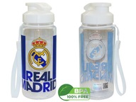 Licencjonowana butelka na wodę bidon plastikowy REAL MADRYT 550 ml BEZ BPA