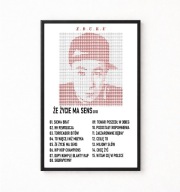 Plakat A4 z ramką Z.B.U.K.U "Że życie ma sens" 21x29,7cm