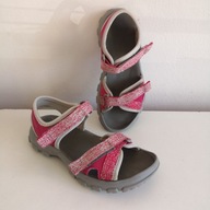 Sandały Decathlon Qechua 32/33 dla dziewczynki na rzepy trekkingowe